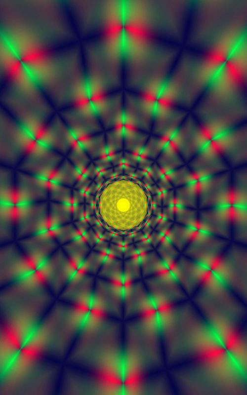 Android application Morphing Tunnels Visualizer screenshort