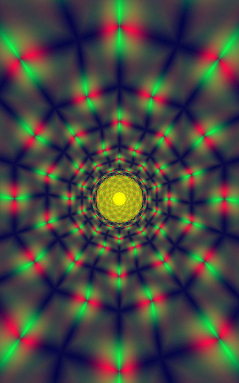 Morph Tunnels Music Visualizer Screen 1
