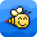 Floppy Bee - tap to flap icon