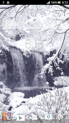 Christmas Snow Live Wallpaper