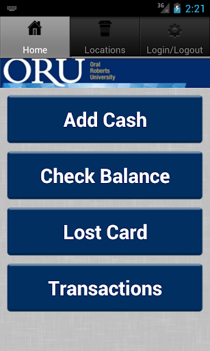 ORU Eagle Card