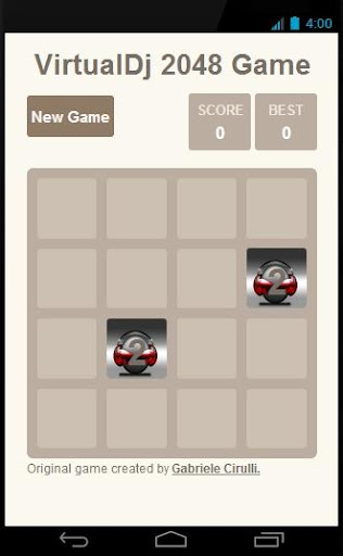 VirtualDj 2048 Game