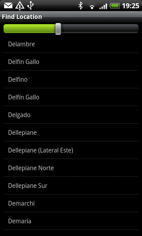 Buenos Aires Street Map Screen 2