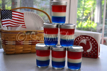 Patriotic Jello Jars