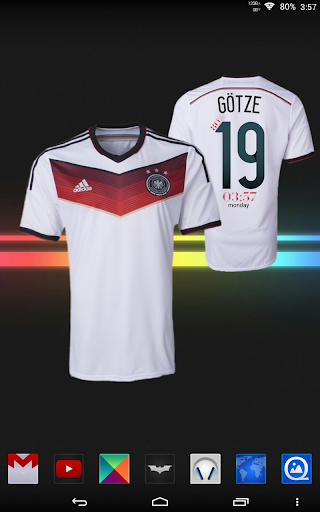 【免費個人化App】Germany 2014 Jersey Pack- uccw-APP點子