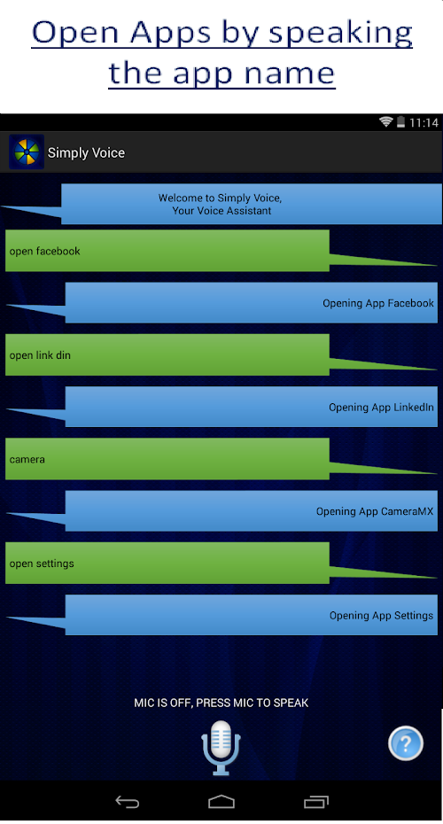 Android application Simply Voice Premium-Assistant screenshort