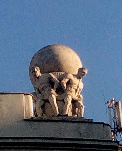 Sculpture of Atlas