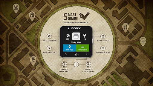 SmartSquare for SmartWatch 2