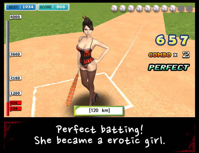 Sexy BaseBall - screenshot