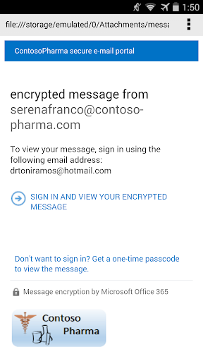 O365 Message Encryption Viewer