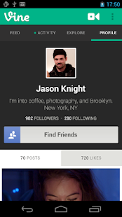 Vine - screenshot thumbnail