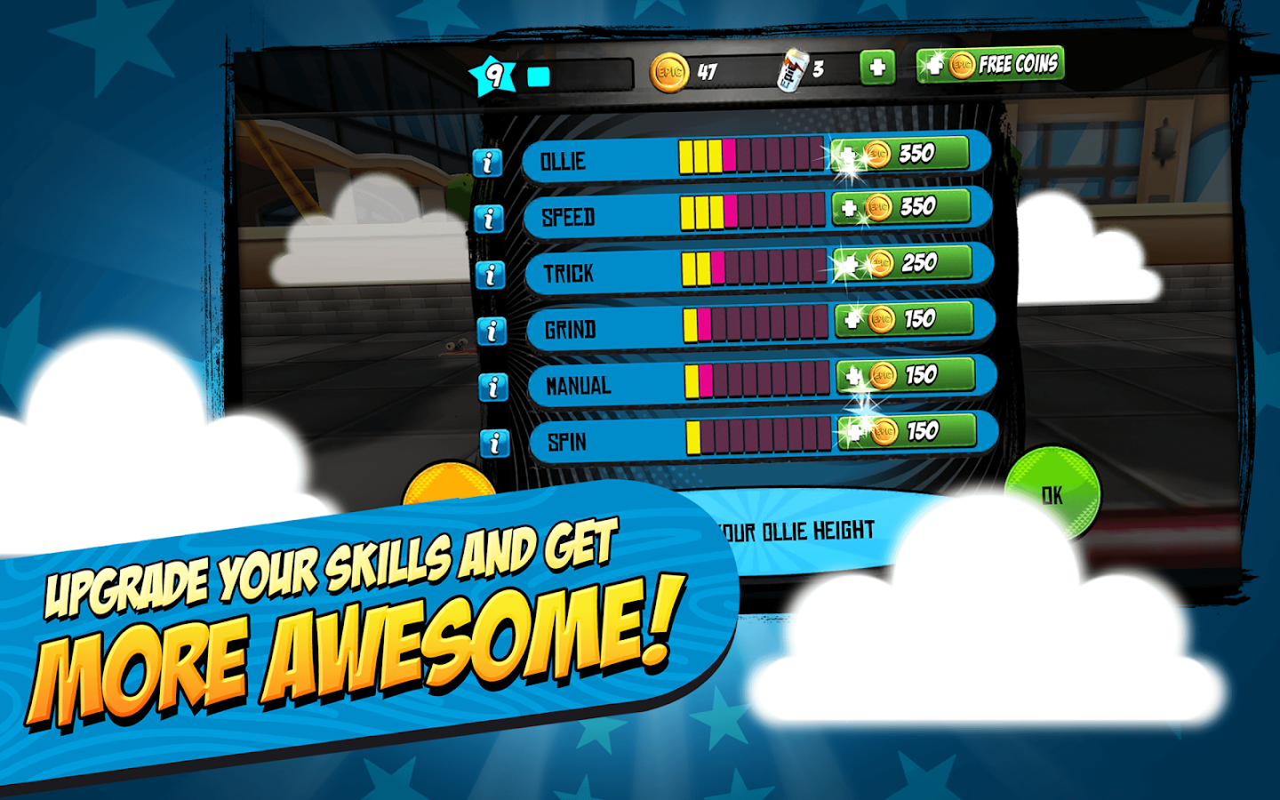 Epic Skater - screenshot