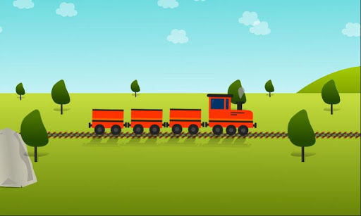 Kids train game