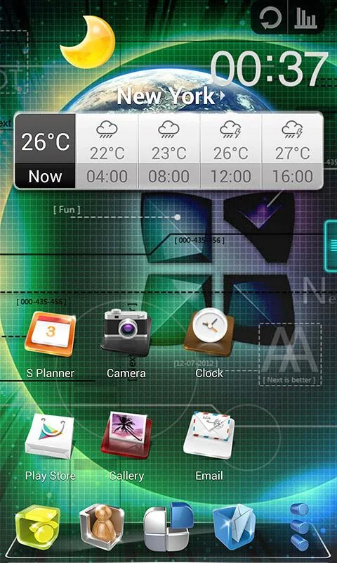 Next Launcher 3D - screenshot