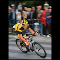 Road cycling illustrated logo