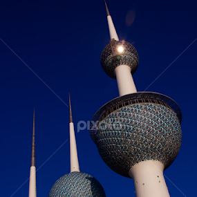 Kuwait Towers by Rommel Tan - Buildings & Architecture Architectural Detail