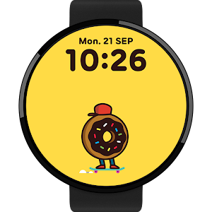 SK8 Donut watchface by Atmos logo