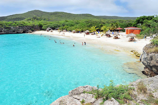 Curacao-Grote-Knip-beach - Grote Knip beach, on the western side of Curacao, is a popular snorkeling spot for locals and visitors. 