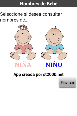 Nombres de bebe