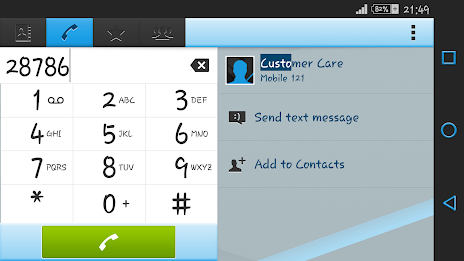 XZ Blue On Black Theme Xperia poster 12