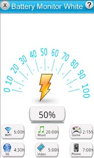 How to download Battery Monitor HD White patch 1.2 apk for android