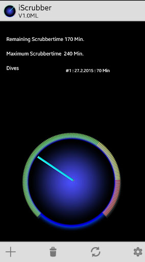 Scrubber Timer für Rebreather