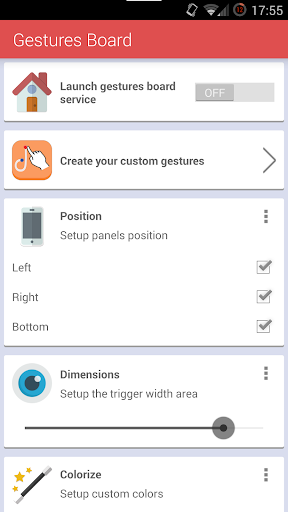 Gestures Board