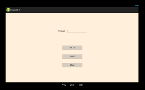 Lastest Kg to Lb, Lb to Kg APK for Android