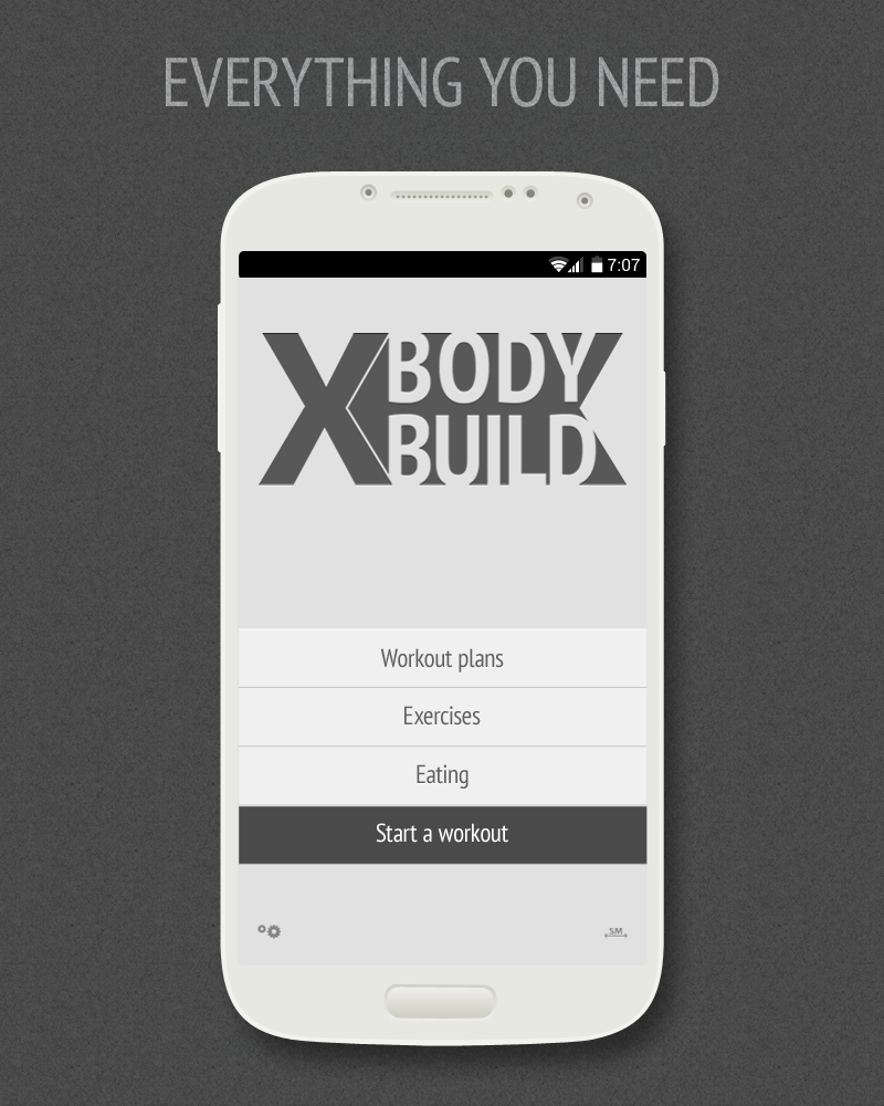 XBodyBuild Pro Screen 1
