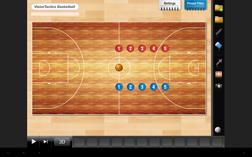 VisionTactics Basketball Screen 3
