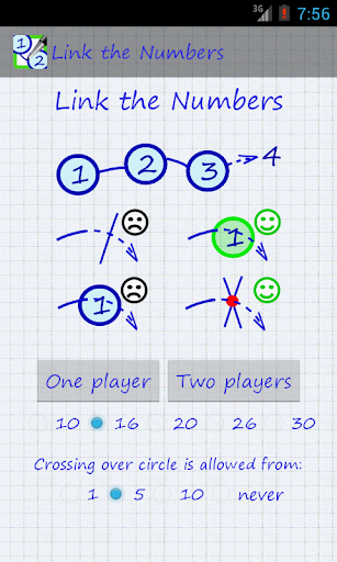 Connect the numbers 2 players