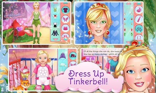   Tinkerbell Dress Up & Story- screenshot thumbnail   