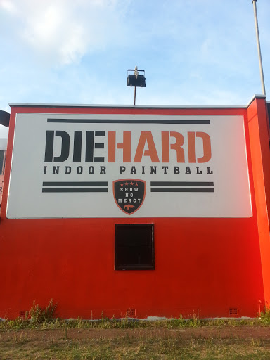 DieHard indoor  paintball Sign