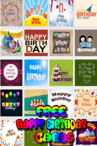 【免費娛樂App】Free Happy Birthday Cards-APP點子