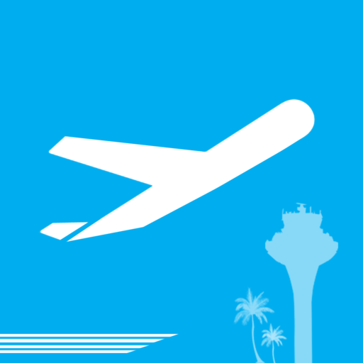 Flight Distance +Airport Codes LOGO-APP點子