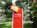 Sign to Rivervale Plaza