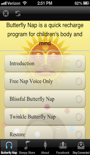 【免費健康App】Butterfly Naps & Sleepy Stars-APP點子