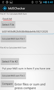 Free Download Md5 File Sum Checker - FREE APK