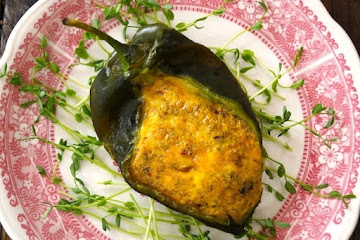 Poblano Egg and Sausage Casserole Recipe