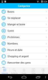 Capture d'ecran de l'application Android Italian Translation with Audio