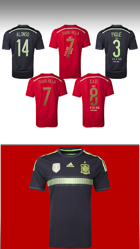 Spain 2014 Jersey Pack - uccw