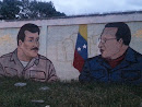 Mural CHAVEZ Y MADURO