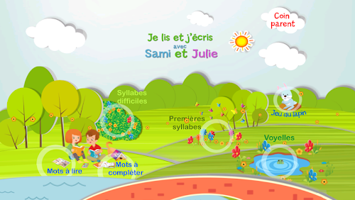 Android application Je lis et j’écris screenshort