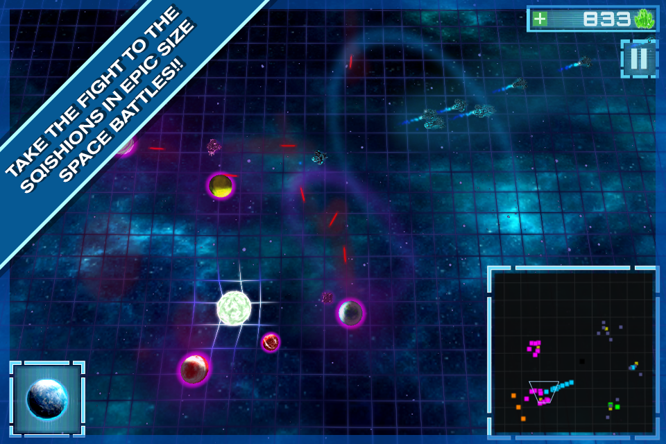 Android application Relativity Wars : Space RTS with Science! screenshort