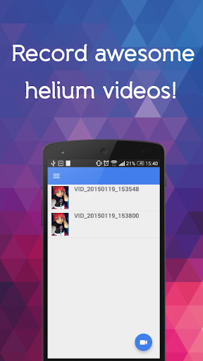 【免費娛樂App】Helium Video Recorder-APP點子