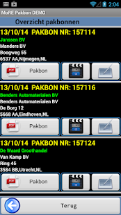 MoRE Pakbon App Demo Screenshots 18