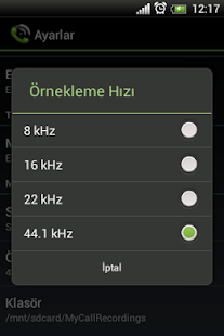 MP3 Kaydedici Çağrıları - screenshot thumbnail