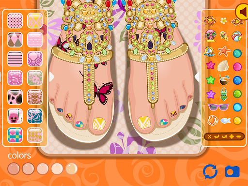 【免費休閒App】Toe nail design-APP點子