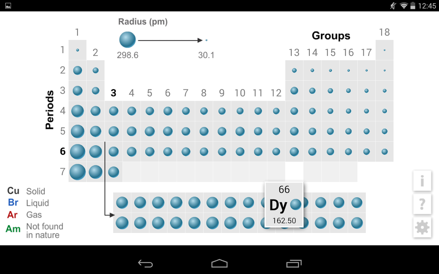 periodic k12 table app Periodic Apps on  Play  Android Table Google K12