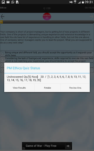 【免費教育App】PMP Ethics Exam Lite-APP點子